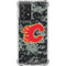 NHL Calgary Flames Camo Galaxy A52 5G Clear Case